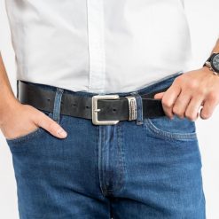 TOM TAILOR MĘSKI PASEK SKÓRZANY KLASYCZNY SKÓRA TG1008R15/791 40mm Gürtel BLACK. Czarne paski Tom Tailor, bez wzorów, ze skóry, klasyczne. Za 99.99 zł.