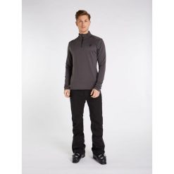 Bluza męska z zamkiem pod szyją Protest WILL. Szare bluzy Protest, m, bez wzorów, bez kaptura. W wyprzedaży za 149.99 zł.