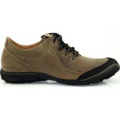 Badura 2159 półbuty sportowe komfortowe. Brązowe eleganckie półbuty Badura, bez wzorów, bez obcasa, bez zapięcia. W wyprzedaży za 259.00 zł.