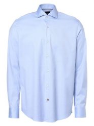 BOSS Koszula Mężczyźni Regular Fit Bawełna niebieski, 39. Niebieskie koszule Boss, m, bez wzorów, z bawełny, bez kołnierzyka, bez ramiączek. Za 479.95 zł.