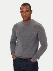 Barbour Sweter Essential Tisbury MKN0844GY12 Szary Regular Fit. Szare swetry rozpinane Barbour, m, bez wzorów, z wełny, bez kołnierzyka, bez ramiączek. Za 439.99 zł.