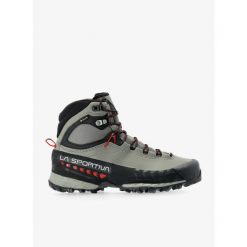 Buty trekkingowe męskie La Sportiva TX5 GTX. Szare buty trekkingowe La Sportiva, bez wzorów, bez zapięcia, trekkingowe. Za 941.22 zł.