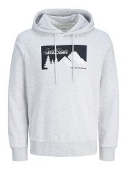Jack & Jones Bluza w kolorze jasnoszarym rozmiar: XL. Szare bluzy Jack & Jones, xl, bez wzorów, z kapturem. Za 92.42 zł.