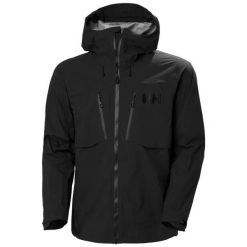 Kurtka turystyczna Helly Hansen Odin Ultimate Infinity. Czarne kurtki Helly Hansen, m, bez wzorów, bez kaptura. Za 2,027.00 zł.