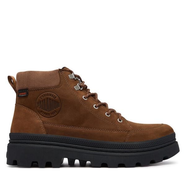 Trapery Palladium. Brązowe trapery Palladium, bez zapięcia. Za 769.99 zł.