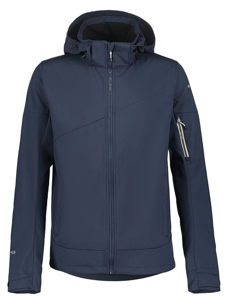 Icepeak Kurtka softshellowa "Barmstedt" w kolorze granatowym rozmiar: 56. Niebieskie kurtki outdoor i hardshell Icepeak, m, bez wzorów, bez kaptura. Za 170.47 zł.