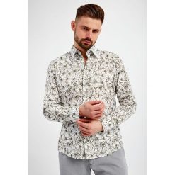 Koszula męska PERROS-W JOOP!. Białe koszule JOOP!, m, bez wzorów, bez kołnierzyka, bez ramiączek. W wyprzedaży za 246.95 zł.