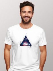 WOOOP Koszulka "Infinite" w kolorze białym rozmiar: L. Białe bezrękawniki Wooop, l, bez wzorów, z bawełny, bez kołnierzyka, bez ramiączek. Za 57.95 zł.