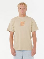 Rip Curl Koszulka "Medina Stacker" w kolorze beżowym rozmiar: XXL. Brązowe bezrękawniki Rip Curl, xxl, bez wzorów, z bawełny, bez kołnierzyka, bez ramiączek. Za 57.06 zł.
