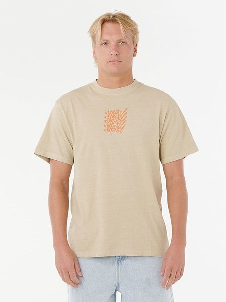 Rip Curl Koszulka "Medina Stacker" w kolorze beżowym rozmiar: XXL. Brązowe bezrękawniki Rip Curl, xxl, bez wzorów, z bawełny, bez kołnierzyka, bez ramiączek. Za 57.06 zł.