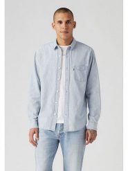 Levi´s Koszula dżinsowa w kolorze błękitno-białym rozmiar: S. Białe koszule s, bez wzorów, z bawełny, bez kołnierzyka, bez ramiączek. Za 122.67 zł.