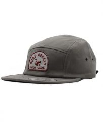Czapka 5-panelowa - Płaski daszek - Jockey / Rozmiar uniwersalny (Szary). Szare czapki z daszkiem SURF MONKEY, z aplikacjami, z bawełny. Za 179.95 zł.