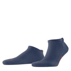 Skarpety Falke Keep Warm. Niebieskie skarpety Falke, bez wzorów, z elastanu. Za 119.50 zł.