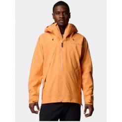 Płaszcz przeciwdeszczowy męski Columbia Northwest Explorer 3L Shell. Brązowe kurtki przeciwdeszczowe Columbia, l, bez wzorów, bez kaptura. Za 999.00 zł.