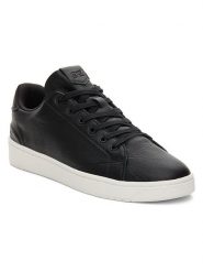 TOMS Skórzane sneakersy w kolorze czarnym rozmiar: 42,5. Czarne buty sportowe casual Toms, bez wzorów, bez zapięcia. Za 199.49 zł.
