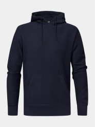 Petrol Industries Bluza M-3030-SWH325 Granatowy Regular Fit. Niebieskie bluzy Petrol Industries, m, bez wzorów, z bawełny, bez kaptura. Za 229.99 zł.