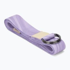 Pasek do jogi Yoga Design Lab Strap lavender. Niebieskie paski YOGA DESIGN LAB, bez wzorów. Za 78.99 zł.