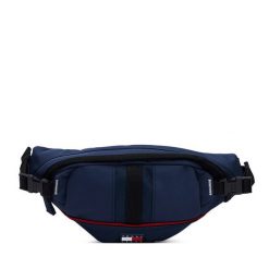 Nerka Tommy Jeans. Niebieskie saszetki i nerki Tommy Jeans, bez wzorów, z jeansu. Za 289.99 zł.