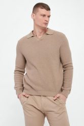 Sweter męski Ove JOOP! JEANS. Swetry nierozpinane JOOP! Jeans, m, bez wzorów, z jeansu, bez kołnierzyka, bez ramiączek. Za 579.00 zł.