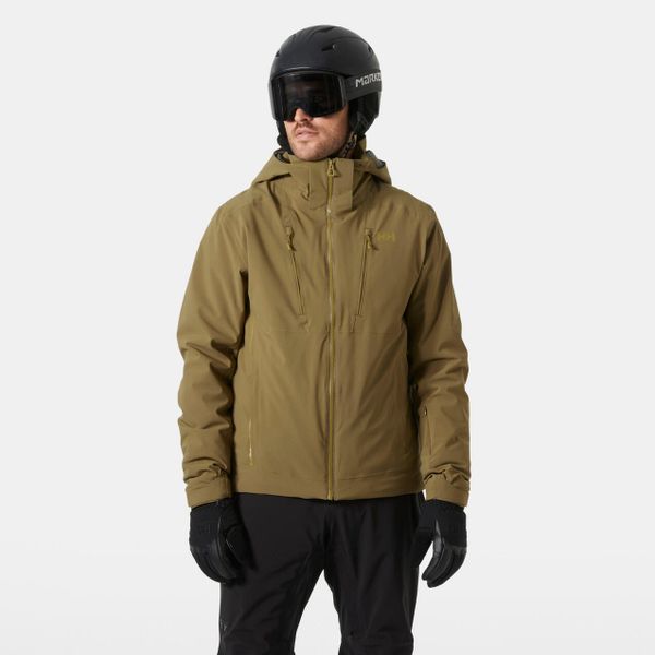Kurtka narciarska Helly Hansen Alpha 4.0. Brązowe kurtki narciarskie i snowboardowe Helly Hansen, m, bez wzorów, narciarskie. W wyprzedaży za 1,676.50 zł.