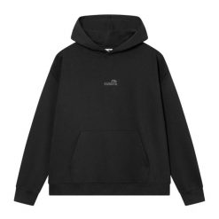 Kubota Bluza Z Kapturem Unisex Statement Czarna. Czarne bluzy z kapturem Kubota, s, bez wzorów, z bawełny, z kapturem. Za 249.99 zł.