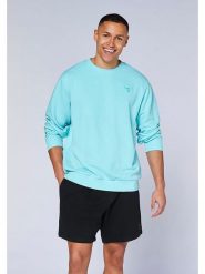 Chiemsee Bluza w kolorze błękitnym rozmiar: L. Niebieskie bluzy Chiemsee, l, bez wzorów, z bawełny, bez kaptura. Za 122.96 zł.