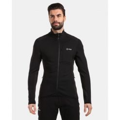 Męska elastyczna warstwa środkowa Kilpi PREMIO-M. Czarne bluzy Kilpi, na zimę, l, bez wzorów, bez kaptura. Za 422.05 zł.