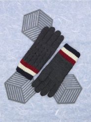 Rękawiczki - szary. Szare rękawiczki Sinsay, bez wzorów. Za 25.99 zł.