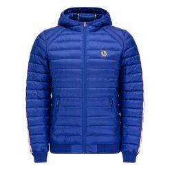 Kurtka JOTT COLIN Niebieski. Niebieskie kurtki Jott, m, bez wzorów, z tkaniny, bez kaptura. Za 404.99 zł.