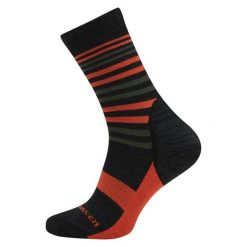 Skarpety trekkingowe Fjord Nansen Tour Merino Kevlar z wełną merino. Brązowe skarpety Fjord Nansen, bez wzorów, z wełny. Za 62.99 zł.