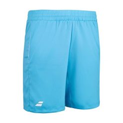 Spodenki tenisowe męskie Babolat Play Short. Niebieskie krótkie spodenki sportowe BABOLAT, m, bez wzorów, z materiału. Za 159.00 zł.