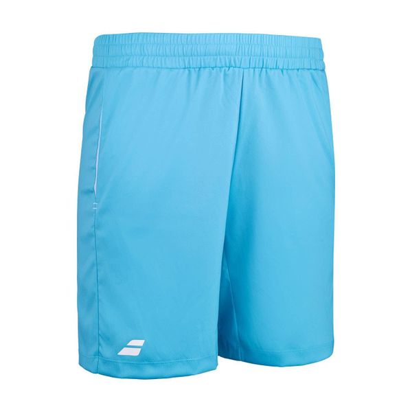 Spodenki tenisowe męskie Babolat Play Short. Niebieskie krótkie spodenki sportowe BABOLAT, m, bez wzorów, z materiału. Za 159.00 zł.