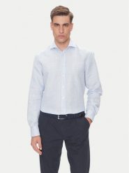 Baldessarini Koszula B3 10012.3710 Błękitny Regular Fit. Niebieskie koszule Baldessarini, m, bez wzorów, z bawełny, bez kołnierzyka, bez ramiączek. Za 619.99 zł.