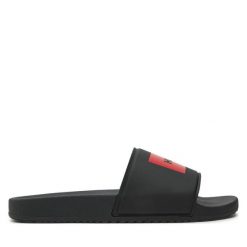 Klapki HUGO. Czarne klapki Hugo. Za 189.99 zł.