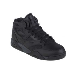 Buty sportowe Sneakersy męskie, Fila M-Squad PRCT. Czarne buty sportowe casual Fila, bez wzorów, z gumy, bez zapięcia. Za 399.00 zł.