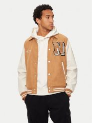 Jack&Jones Kurtka bomber Carter 12260455 Beżowy Regular Fit. Brązowe kurtki Jack&Jones, m, bez wzorów, z syntetyku, bez kaptura. Za 199.99 zł.