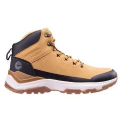 Buty do chodzenia męskie Hi-Tec Enife Mid. Brązowe buty sportowe casual Hi-tec, bez wzorów, z materiału, bez zapięcia. W wyprzedaży za 252.70 zł.