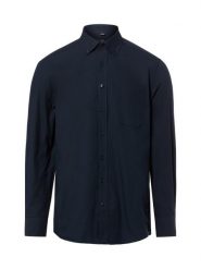 Nils Sundström Męska koszula casual Mężczyźni Regular Fit Bawełna niebieski, S. Niebieskie koszule Nils Sundström, m, bez wzorów, z bawełny, bez kołnierzyka, bez ramiączek. Za 199.95 zł.