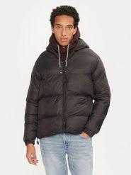 Brave Soul Kurtka zimowa MJK-TEX Czarny Regular Fit. Czarne kurtki Brave Soul, na zimę, l, bez wzorów, z syntetyku, bez kaptura. Za 159.99 zł.