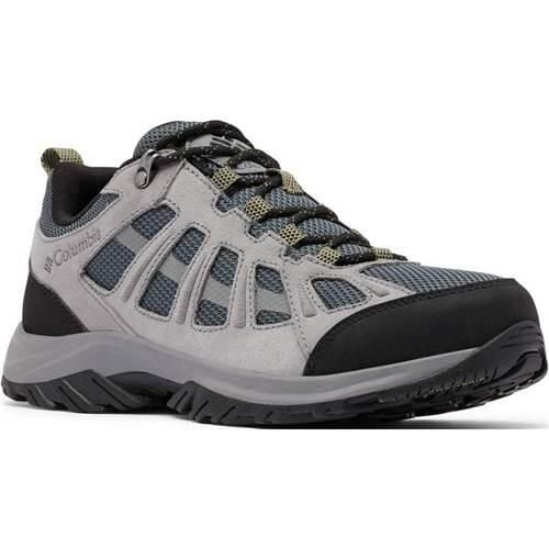 Buty trekkingowe męskie Columbia Redmond Iii. Czarne buty turystyczne Columbia, bez wzorów, z materiału, bez zapięcia, trekkingowe. Za 452.00 zł.