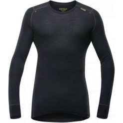 Devold Koszulka Termoaktywna Z Długim Rękawem Wool Mesh Man Shirt Black M. Czarne bielizna termoaktywna marki Devold, z meshu, z długim rękawem. Za 295.00 zł.