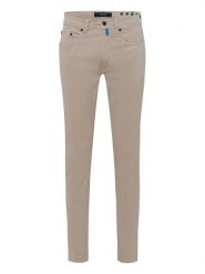 Pierre Cardin Spodnie w kolorze beżowym rozmiar: W34/L32. Brązowe spodnie materiałowe Pierre Cardin, l, z aplikacjami, z materiału, klasyczne. Za 173.95 zł.