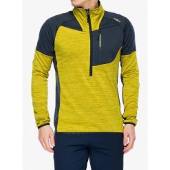 Polar męski CMP Blisq. Żółte bluzy z polaru CMP, m, bez wzorów, z polaru, bez kaptura. Za 215.19 zł.