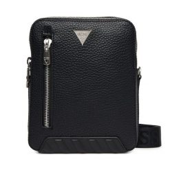 Saszetka Guess. Czarne torby na ramię Guess, z aplikacjami, małe, bez dodatków. Za 279.99 zł.