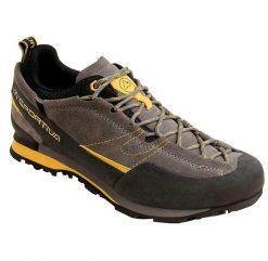 Buty podejściowe męskie La Sportiva Boulder X. Szare buty turystyczne La Sportiva, na jesień, bez wzorów, z gumy, bez zapięcia, trekkingowe. Za 844.30 zł.