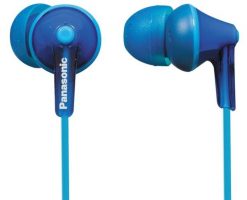 Panasonic RP-HJE125 Niebieskie. Niebieskie słuchawki dokanałowe Panasonic. Za 49.00 zł.