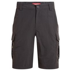 Spodenki turystyczne męskie Craghoppers NosiLife Cargo Short II. Czarne szorty Craghoppers, m, bez wzorów, sportowe. Za 224.99 zł.