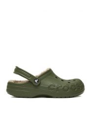 Crocs Klapki C-BAYA LINED CLOG 205969-3TC Zielony. Zielone klapki Crocs, z tworzywa sztucznego. Za 189.99 zł.