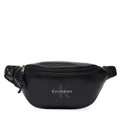 Nerka Calvin Klein. Czarne saszetki i nerki CALVIN KLEIN, bez wzorów. Za 329.99 zł.
