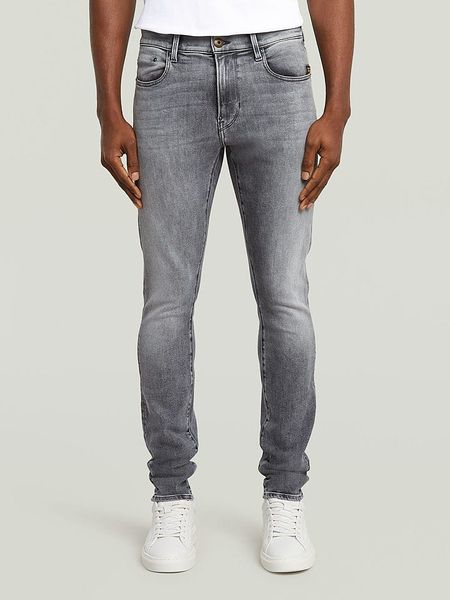 G-Star Dżinsy - Skinny fit - w kolorze szarym rozmiar: W33/L34. Szare jeansy G-Star, l. Za 218.57 zł.